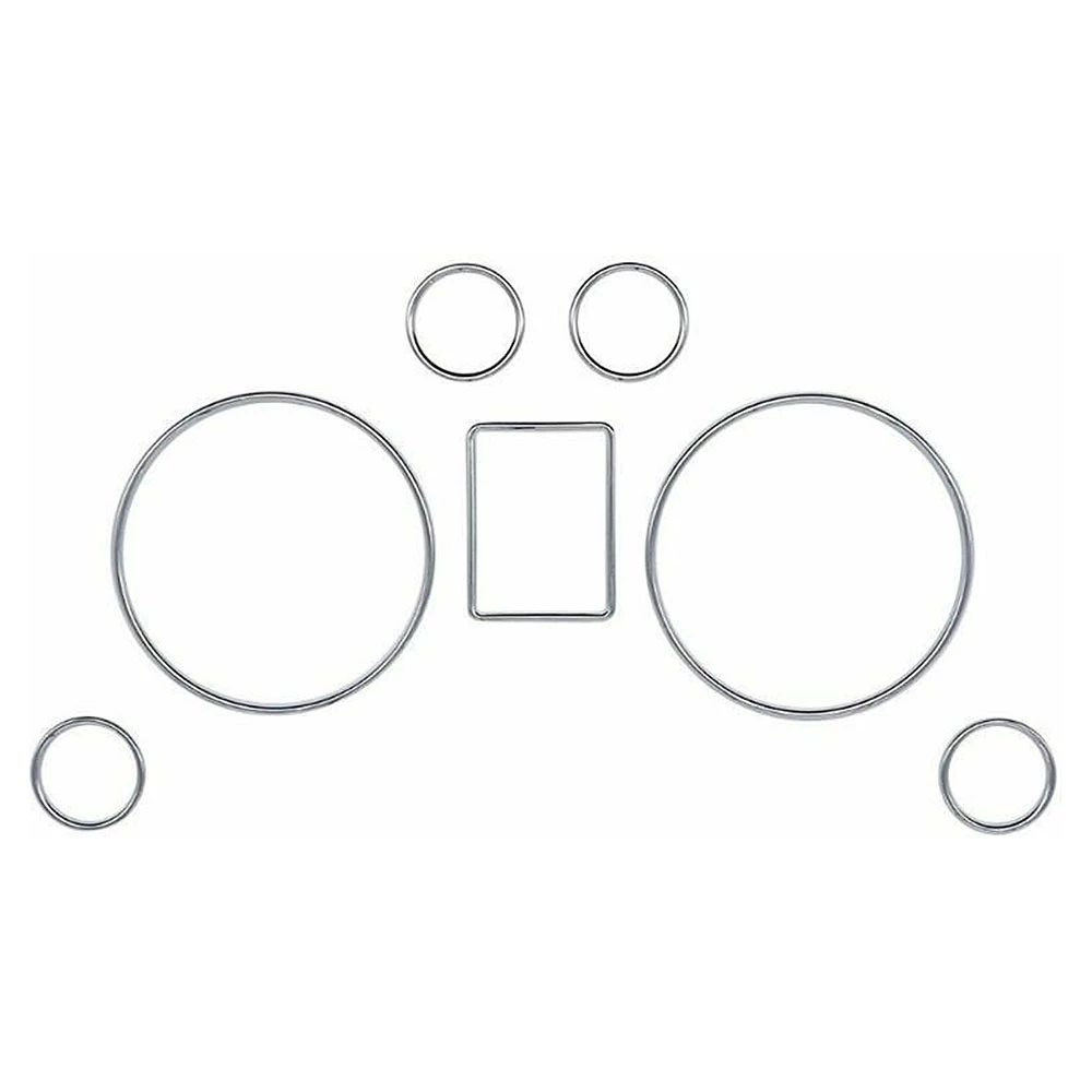 Δαχτυλίδια καντράν για  Audi A3 (1996-2003) / Audi A4 B5 (1995-2001) / A6 (1997-2004)  - χρωμίου Δαχτυλίδια καντράν για  Audi A3 (1996-2003) / Audi A4 B5 (1995-2001) / A6 (1997-2004)  - χρωμίου