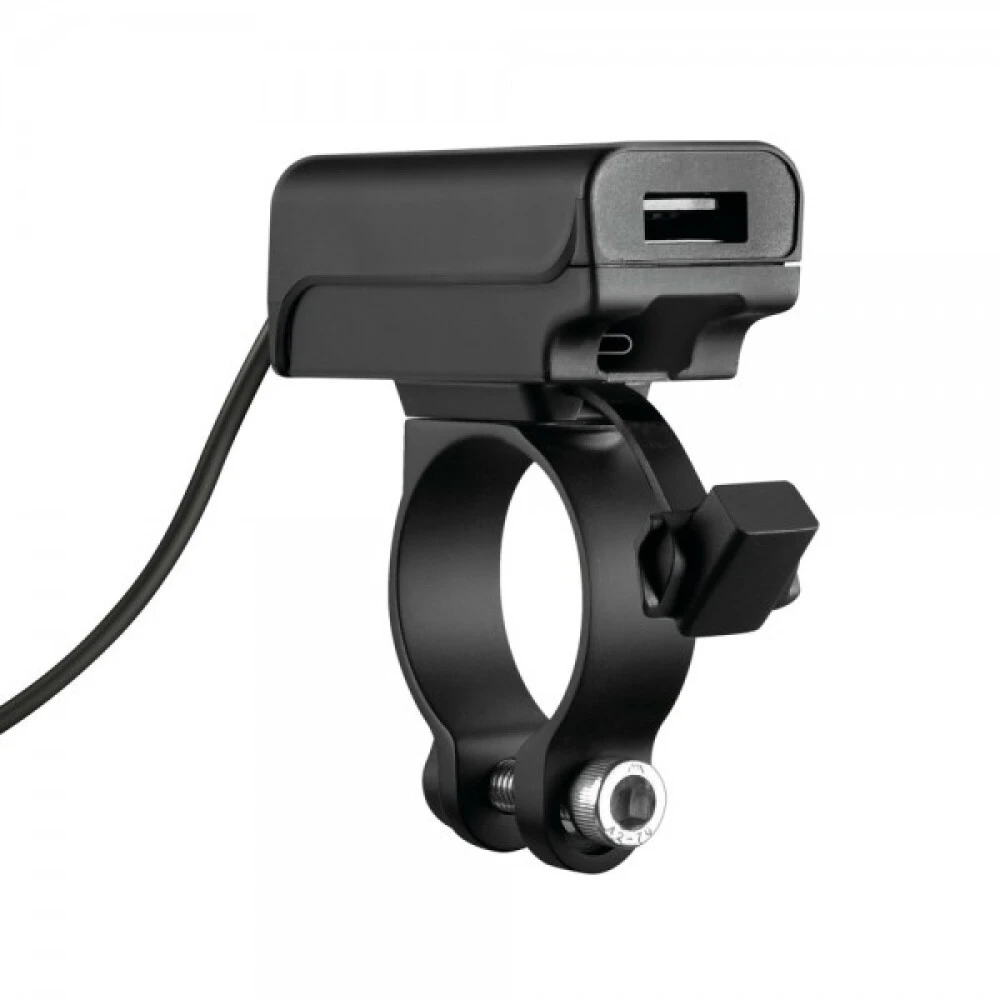 Αδιάβροχος φορτιστής κινητού Trek X 12/24V 48W Optiline με 2 θύρες USB Type A και USB Type C, Καλώδιο 180 cm, Βύσμα SAE και ακροδέκτες, ασφάλεια, αδιαβροχοποίηση IPX6