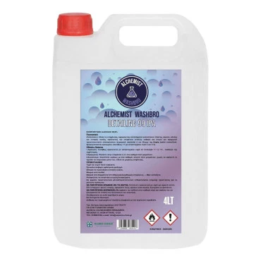 ALCHEMIST WASHBRO DETAILING 99 IPA Ισοπροπυλική αλκοόλη 99,9% 4L
