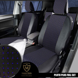 Καλύμματα καθισμάτων Pluto Plus ύφασμα μαύρο με Κ28