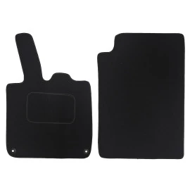 Smart ForTwo 451 2007-2014 πατάκια μοκέτα Galaxy μαύρα με 2 κουμπώματα 2τμχ Smart ForTwo 451 2007-2014 πατάκια μοκέτα Galaxy μαύρα με 2 κουμπώματα 2τμχ