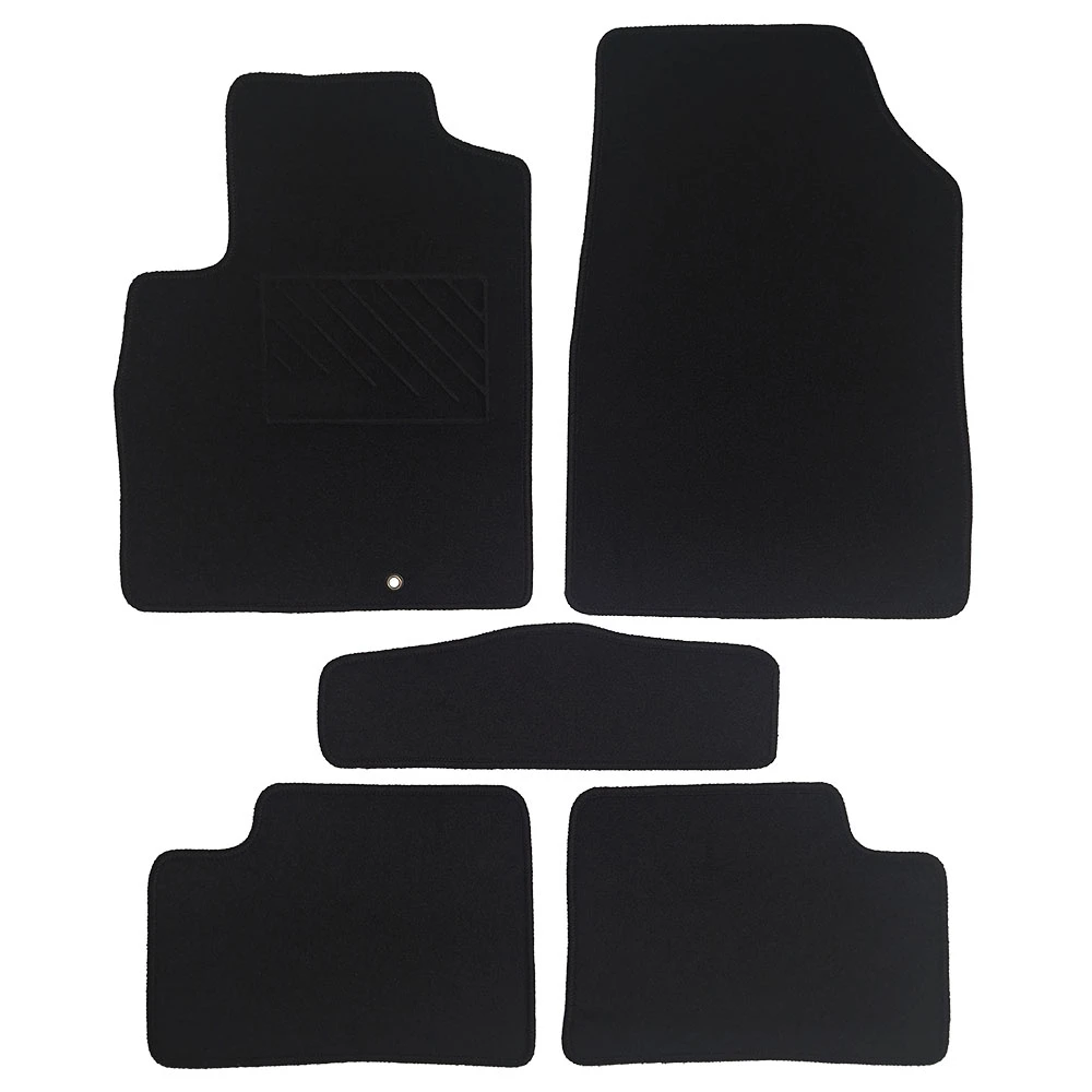 Nissan Micra K13 2011-2016 πατάκια μοκέτα Economy Plus μαύρα με 1 δαχτυλίδι 5τμχ Nissan Micra K13 2011-2016 πατάκια μοκέτα Economy Plus μαύρα με 1 δαχτυλίδι 5τμχ