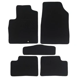 Nissan Micra K13 2011-2016 πατάκια μοκέτα Economy Plus μαύρα με 1 δαχτυλίδι 5τμχ Nissan Micra K13 2011-2016 πατάκια μοκέτα Economy Plus μαύρα με 1 δαχτυλίδι 5τμχ