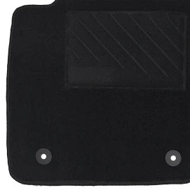 Ford Fiesta 2008-2017 πατάκια μοκέτα Premium μαύρα με 2 στρογγυλά κουμπώματα 5τμχ Ford Fiesta 2008-2017 πατάκια μοκέτα Premium μαύρα με 2 στρογγυλά κουμπώματα 5τμχ