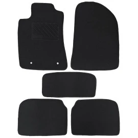 Toyota Avensis II 2003-2009 πατάκια μοκέτα Economy Plus μαύρο με 2 δαχτυλίδια 5τμχ Toyota Avensis II 2003-2009 πατάκια μοκέτα Economy Plus μαύρο με 2 δαχτυλίδια 5τμχ