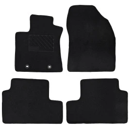 Toyota Avensis III 2009-2015 πατάκια μοκέτα Economy Plus μαύρο με 2 οβάλ κουμπώματα 5τμχ Toyota Avensis III 2009-2015 πατάκια μοκέτα Economy Plus μαύρο με 2 οβάλ κουμπώματα 5τμχ
