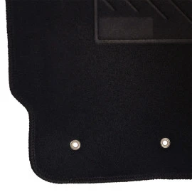 Toyota Yaris II 2005-2011 πατάκια μοκέτα Economy Plus μαύρα με 2 δαχτυλίδια 4τμχ Toyota Yaris II 2005-2011 πατάκια μοκέτα Economy Plus μαύρα με 2 δαχτυλίδια 4τμχ