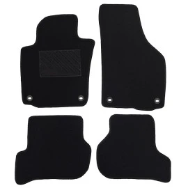 VW Golf 5/6 2004-2013 πατάκια μοκέτα Economy Plus μαύρα με 4 οβάλ κουμπώματα 4τμχ VW Golf 5/6 2004-2013 πατάκια μοκέτα Economy Plus μαύρα με 4 οβάλ κουμπώματα 4τμχ