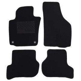 VW Golf 5/6 2004-2013 πατάκια μοκέτα Economy Plus μαύρα με 2 στρογγυλά κουμπώματα 4τμχ VW Golf 5/6 2004-2013 πατάκια μοκέτα Economy Plus μαύρα με 2 στρογγυλά κουμπώματα 4τμχ