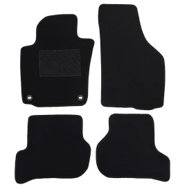 VW Golf 5/6 2004-2013 πατάκια μοκέτα Economy Plus μαύρα με 2 οβάλ κουμπώματα 4τμχ VW Golf 5/6 2004-2013 πατάκια μοκέτα Economy Plus μαύρα με 2 οβάλ κουμπώματα 4τμχ