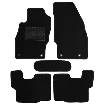 Opel Corsa D/E 2006-2019 πατάκια μοκέτα Economy Plus μαύρα με 4 στρογγυλά κουμπώματα 5τμχ Opel Corsa D/E 2006-2019 πατάκια μοκέτα Economy Plus μαύρα με 4 στρογγυλά κουμπώματα 5τμχ