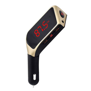 Fm Transmitter με Bluetooth, 2 USB, οθόνη LCD 2.1A 1τμχ