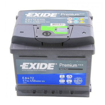 Μπαταρία EXIDE PREMIUM 12V 47AH EA472