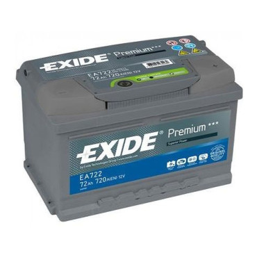 Μπαταρία EXIDE PREMIUM 12V 72AH EA722
