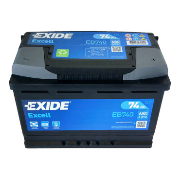 Μπαταρία EXIDE EXCELL 12V 74AH EB740
