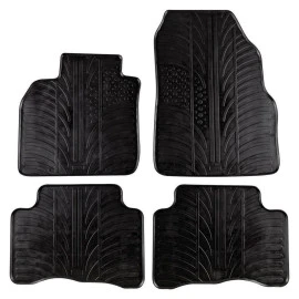 Renault Scenic 2003-2009 λαστιχένια μαύρα πατάκια Gledring 0043 - 4τμχ Renault Scenic 2003-2009 λαστιχένια μαύρα πατάκια Gledring 0043 - 4τμχ