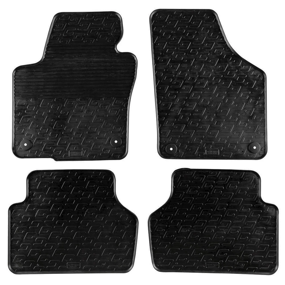 VW Tiguan 2007-2016 λαστιχένια μαύρα πατάκια Gledring 0064 - 4τμχ VW Tiguan 2007-2016 λαστιχένια μαύρα πατάκια Gledring 0064 - 4τμχ