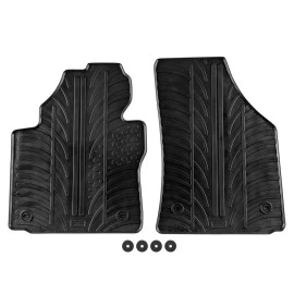 VW Caddy 2004+ λαστιχένια μαύρα λαστιχένια μαύρα πατάκια Gledring 0069 - 2τμχ VW Caddy 2004+ λαστιχένια μαύρα λαστιχένια μαύρα πατάκια Gledring 0069 - 2τμχ