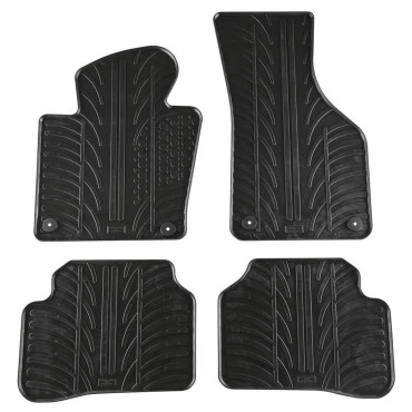 VW Passat B7 2010-2014 λαστιχένια μαύρα πατάκια Gledring 0073 - 4τμχ