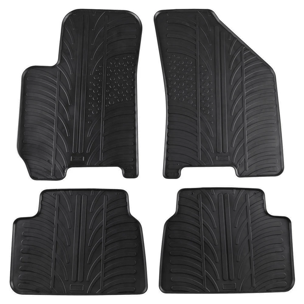Chevrolet Lacetti 2004-2007 λαστιχένια μαύρα πατάκια Gledring 0182 - 4τμχ Chevrolet Lacetti 2004-2007 λαστιχένια μαύρα πατάκια Gledring 0182 - 4τμχ