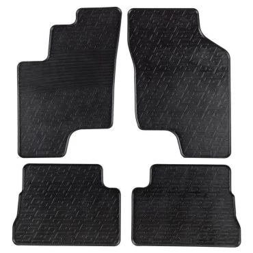 Hyundai Getz 2002-2009 λαστιχένια μαύρα πατάκια Gledring 0192 - 4τμχ