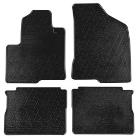 Hyundai Santa Fe 2005-2012 λαστιχένια μαύρα πατάκια Gledring 0194 - 4τμχ Hyundai Santa Fe 2005-2012 λαστιχένια μαύρα πατάκια Gledring 0194 - 4τμχ