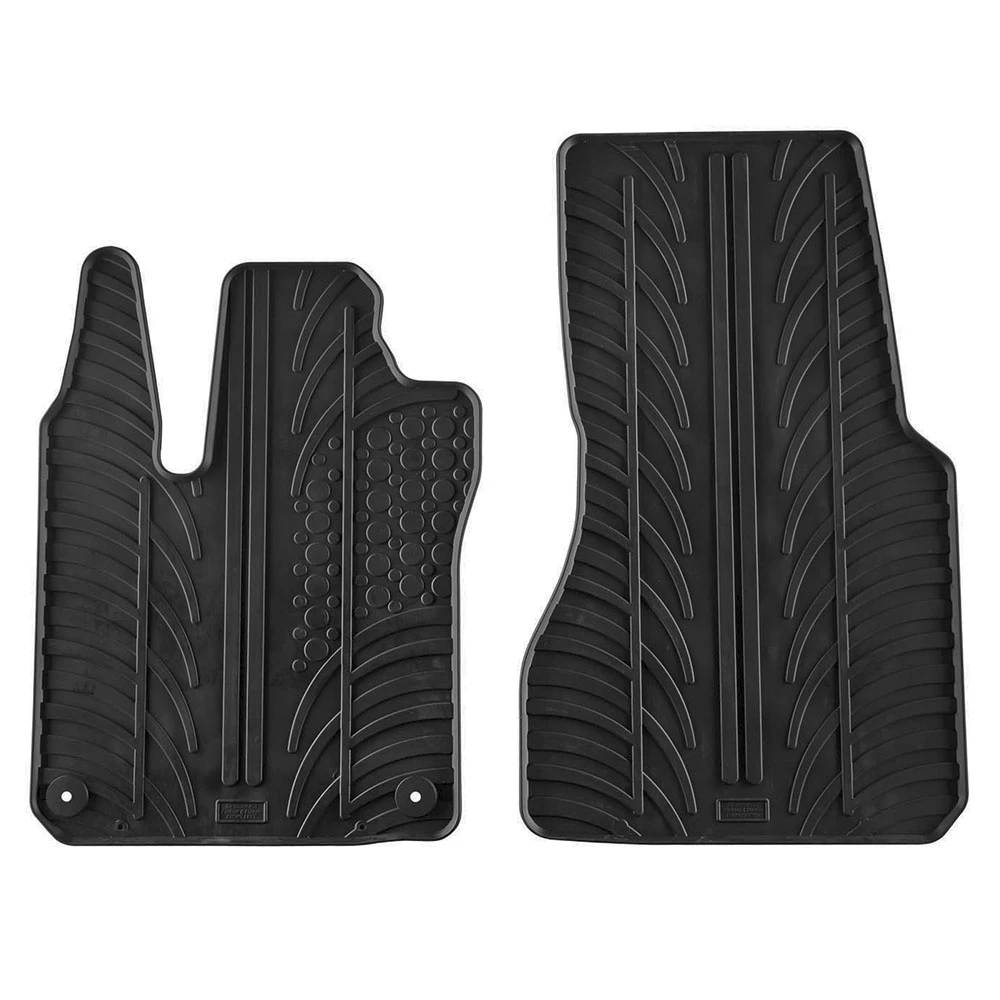 Smart 453 ForTwo 2014+ λαστιχένια μαύρα πατάκια Gledring 0461 - 2τμχ Smart 453 ForTwo 2014+ λαστιχένια μαύρα πατάκια Gledring 0461 - 2τμχ