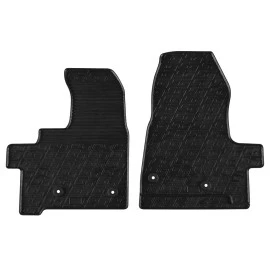 Ford Transit Custom Van / Microbus (Αυτόματο) 2018+ μπροστινά Facelift λαστιχένια μαύρα πατάκια Gledring 0894 - 2τμχ