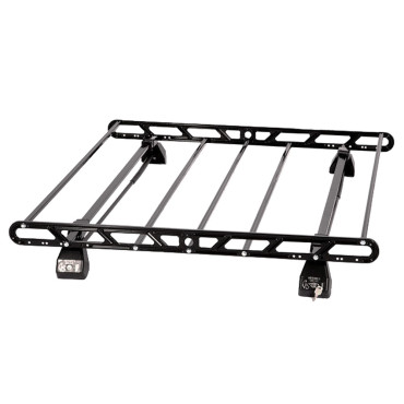 Σχάρα οροφής Hermes SGS1 ατσάλινη μαύρη 104cm x 110cm