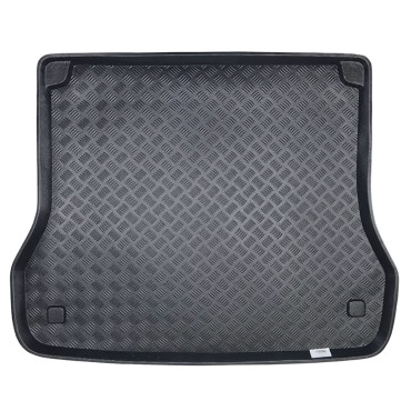 Citroen C5 Break / Combi (2001-2008) with net πατάκι πορτ μπαγκάζ πλαστικό μαύρο σκαφάκι M-Plast - 1τμχ