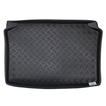 VW Polo (2002-2009) Hatchback / Seat Ibiza (2002-2008) 3D / 5D πατάκι πορτ μπαγκάζ πλαστικό μαύρο σκαφάκι M-Plast - 1τμχ
