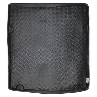 VW Caddy (2004+) 2 seats folding rear seats size 117x119x130 πατάκι πορτ μπαγκάζ πλαστικό μαύρο σκαφάκι M-Plast - 1τμχ