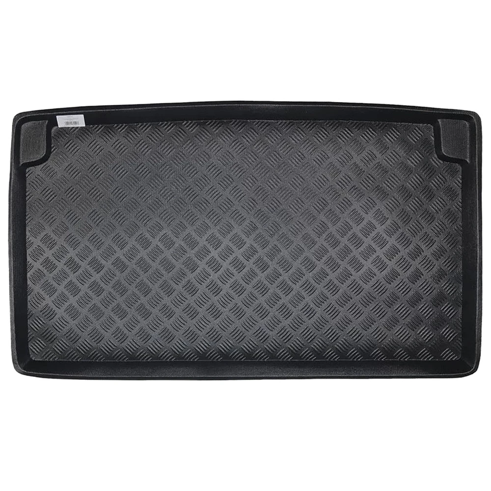 VW Caravelle T5 (2003-2015) / T6 (2015+) short with 3 rows of seats πατάκι πορτ μπαγκάζ πλαστικό μαύρο σκαφάκι M-Plast - 1τμχ