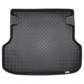 Toyota Avensis (2003-2009) Combi / Wagon with net πατάκι πορτ μπαγκάζ πλαστικό μαύρο σκαφάκι M-Plast - 1τμχ