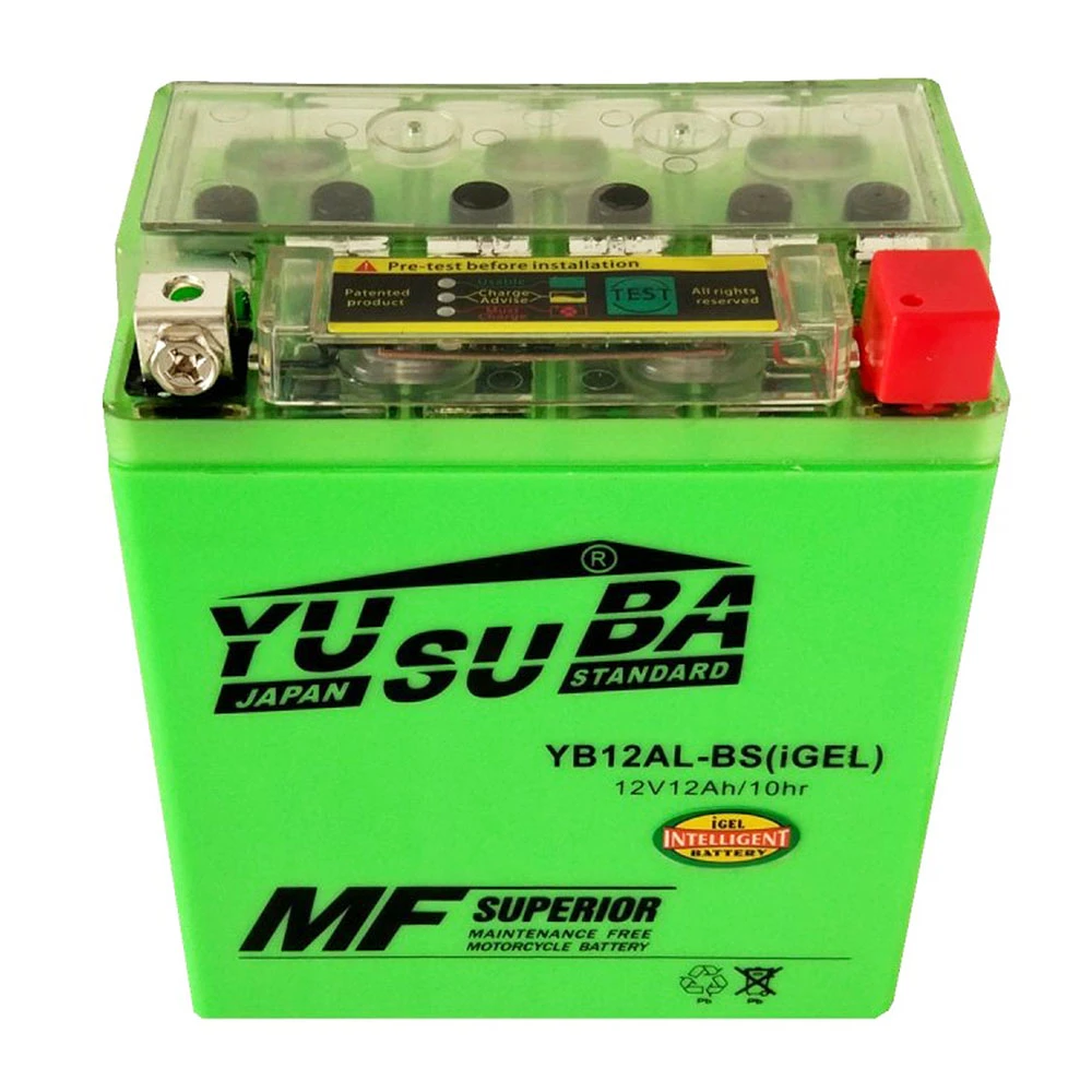 Μπαταρία YUSUBA GEL 12V 12AH YB12AL-BS Μπαταρία YUSUBA GEL 12V 12AH YB12AL-BS