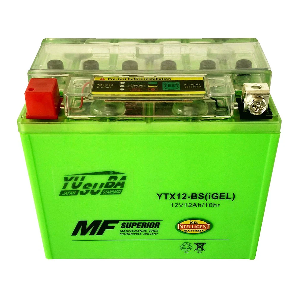 Μπαταρία YUSUBA GEL 12V 12AH YTX12-BS Μπαταρία YUSUBA GEL 12V 12AH YTX12-BS