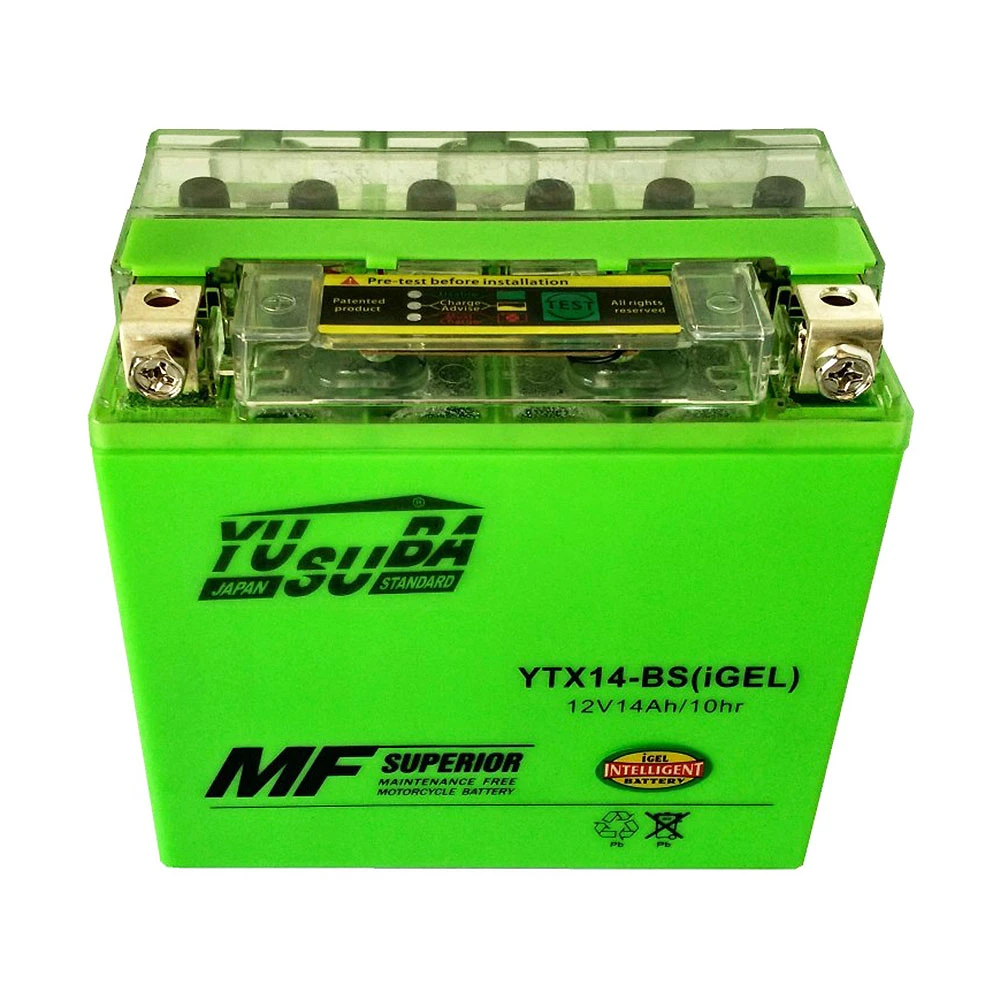 Μπαταρία YUSUBA GEL 12V 14AH YTX14-BS Μπαταρία YUSUBA GEL 12V 14AH YTX14-BS