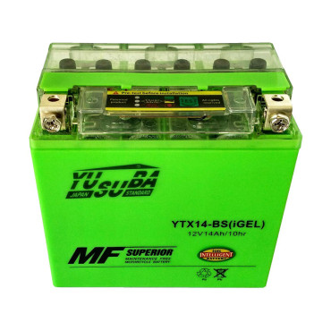 Μπαταρία YUSUBA GEL 12V 14AH YTX14-BS