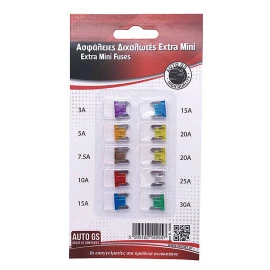 Ασφάλειες διχαλωτές Extra Mini Ασφάλειες διχαλωτές Extra Mini