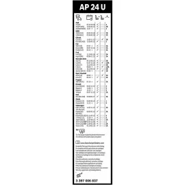 Μάκτρο υαλοκαθαριστήρα Bosch Aerotwin Plus AP24U 600mm 24" 1τμχ Μάκτρο υαλοκαθαριστήρα Bosch Aerotwin Plus AP24U 600mm 24" 1τμχ