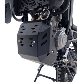 CF MOTO 450MT 2023-2025 ποδιά κινητήρα αλουμινίου μαύρη CF MOTO 450MT 2023-2025 ποδιά κινητήρα αλουμινίου μαύρη