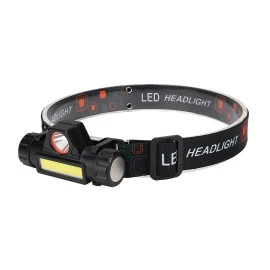 Φακός κεφαλής LED επαναφορτιζόμενος USB 3W COB Φακός κεφαλής LED επαναφορτιζόμενος USB 3W COB