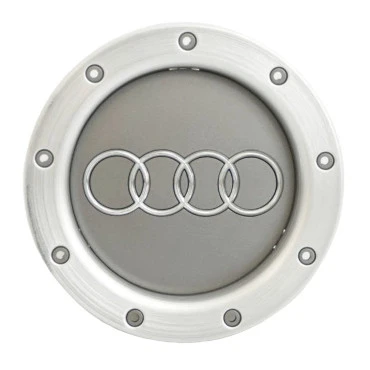 Καπάκι κέντρου ζάντας Audi γκρι χρωμίου 146mm 1τμχ