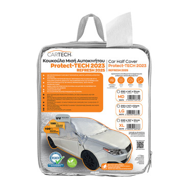 Μίση Κουκούλα Αυτοκινήτου Cartech Protech Tech 2023 Medium Αδιάβροχη 292x147x51cm