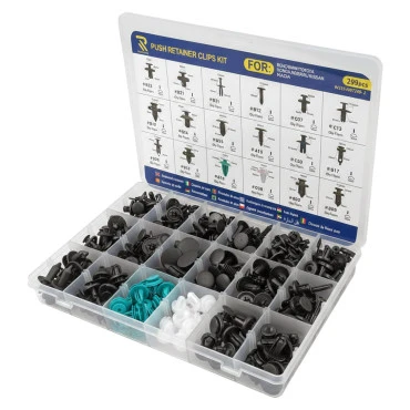 Πλαστικά clips αυτοκινήτου Universal 299τμχ