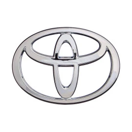 Αυτοκόλλητο σήμα χρωμίου Toyota 14x9,5cm Αυτοκόλλητο σήμα χρωμίου Toyota 14x9,5cm