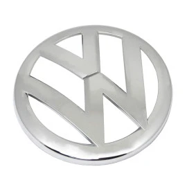 Αυτοκόλλητο σήμα χρωμίου VW 105mm Αυτοκόλλητο σήμα χρωμίου VW 105mm