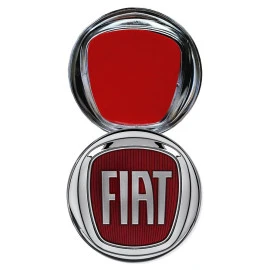 Αυτοκόλλητο σήμα χρωμίου Fiat 12cm Αυτοκόλλητο σήμα χρωμίου Fiat 12cm