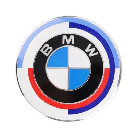 Σήμα καπό BMW 74mm 50th anniversary 1τμχ Σήμα καπό BMW 74mm 50th anniversary 1τμχ