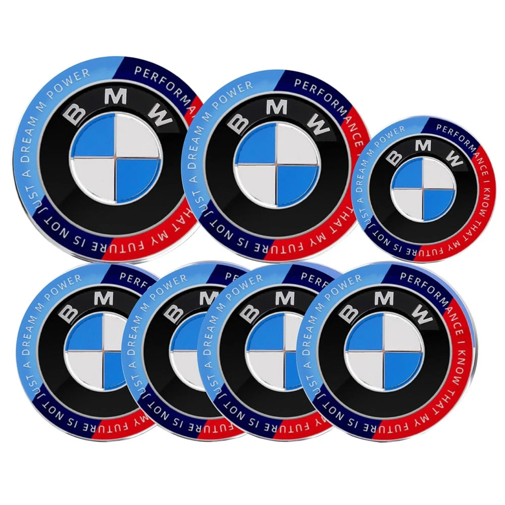 BMW M Performance 50th Anniversary σετ 7τμχ (καπό-τιμόνι-ζάντες) BMW M Performance 50th Anniversary σετ 7τμχ (καπό-τιμόνι-ζάντες)